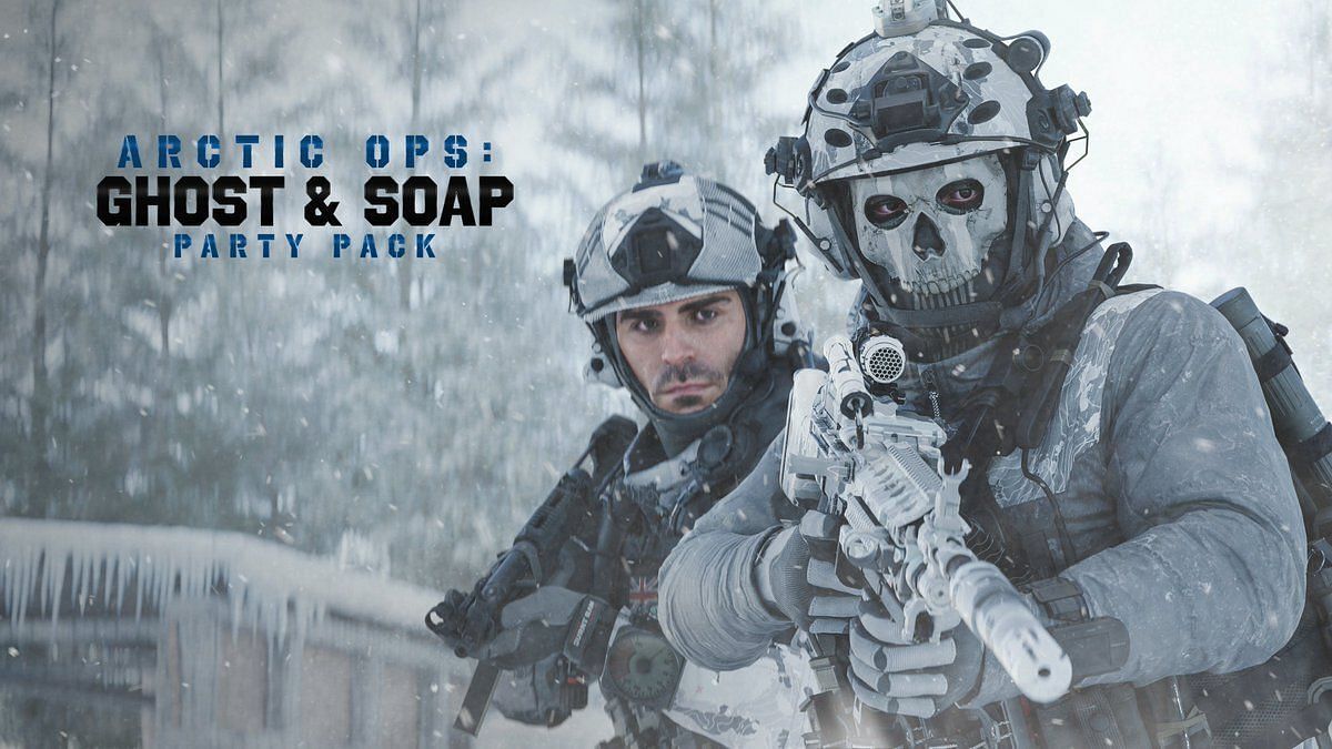Arctic Ops Ghost and Soap Party pack in Warzone and MW3