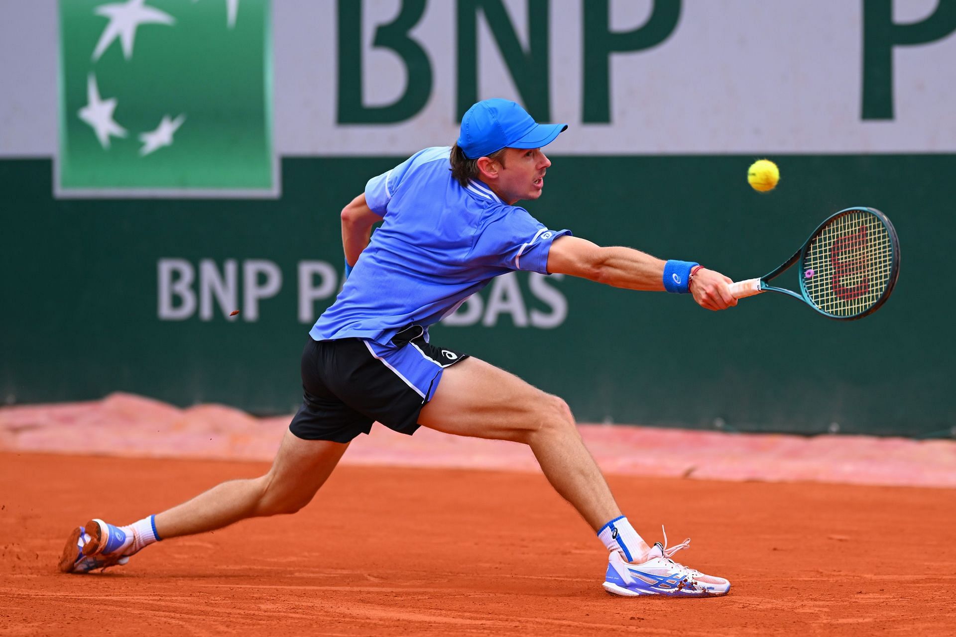 De Minaur at the 2024 French Open - Day 7