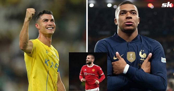 Cristiano Ronaldo, Kylian Mbappe and more: Manchester United star Luke Shaw builds his perfect footballer