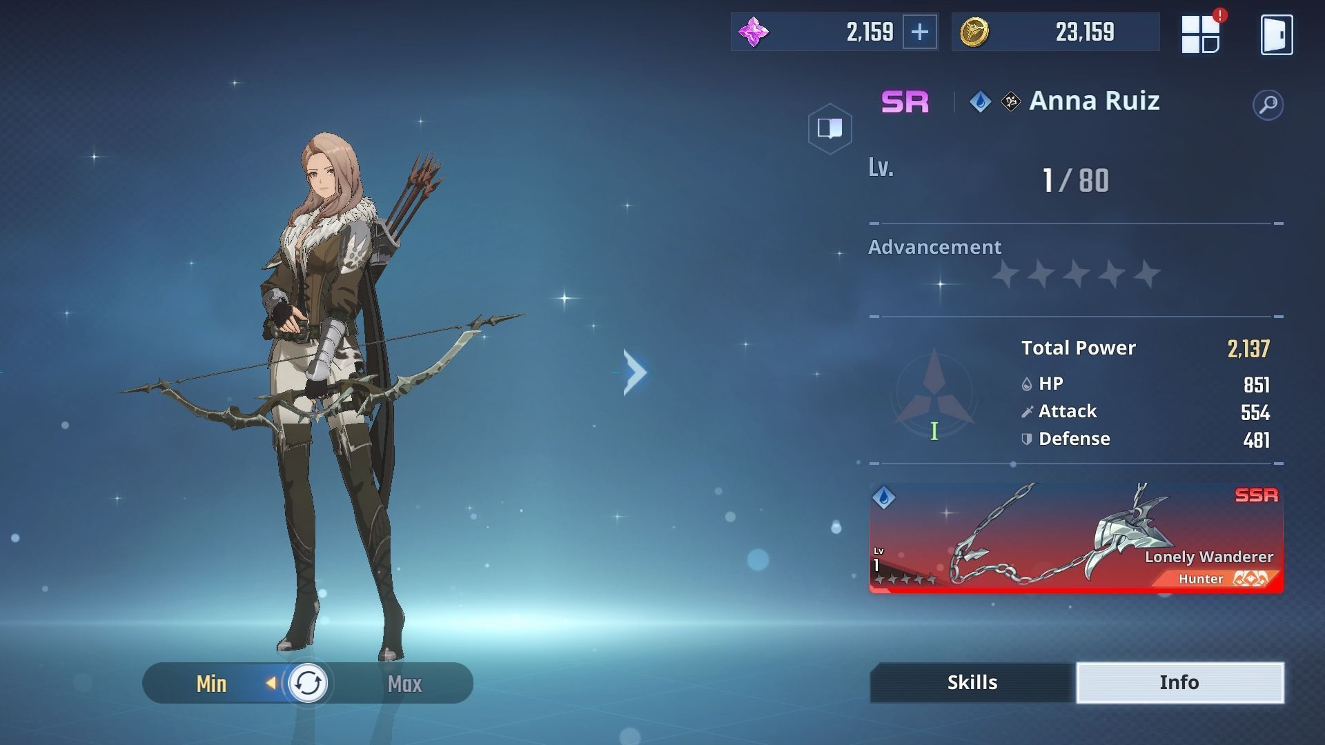 Anna Ruiz in Solo Leveling Arise (Image via Netmarble)