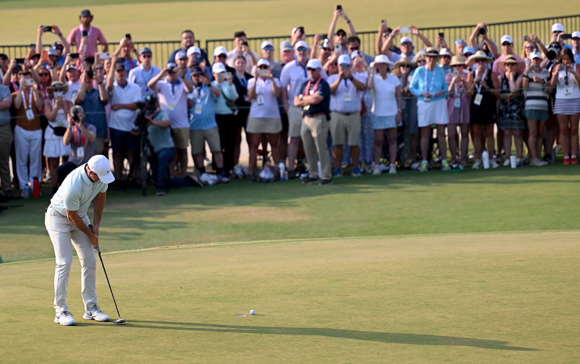 Rory McIlroy missed a few putts in the final round of the US Open