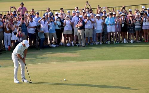 Rory McIlroy missed a few putts in the final round of the US Open