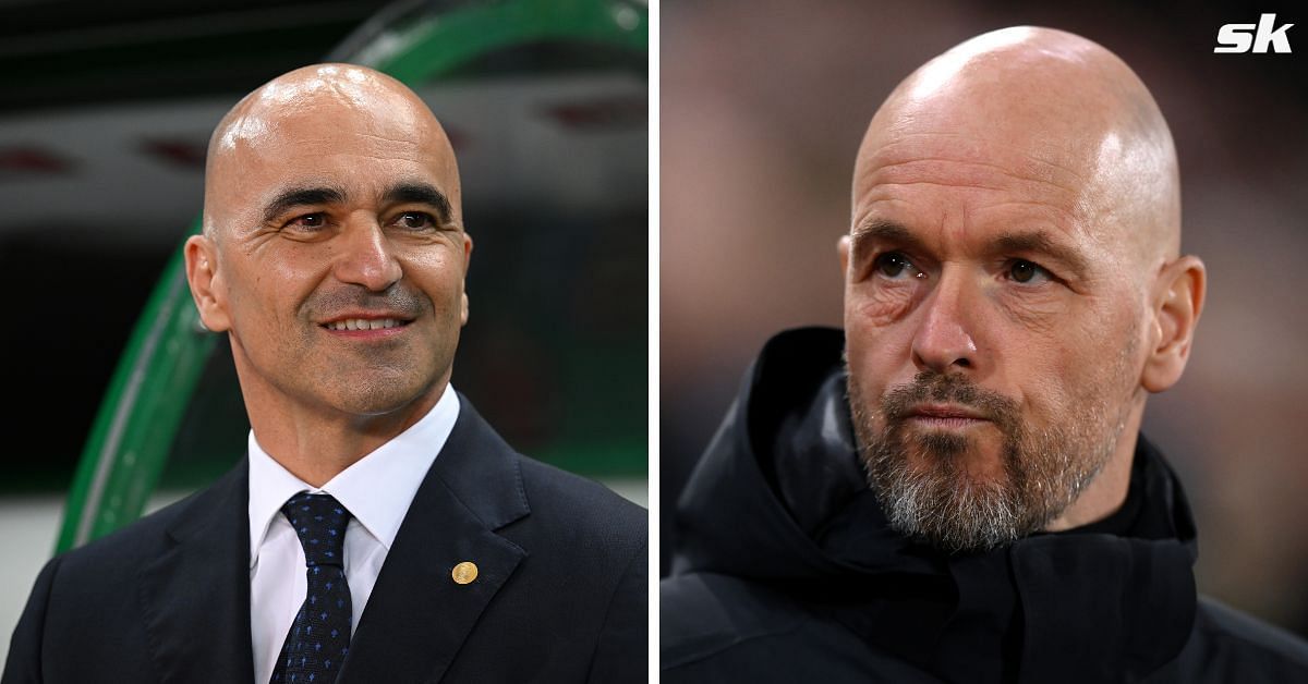 Roberto Martinez and Erik ten Hag - Getty