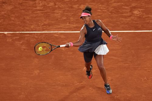 Naomi Osaka at the 2024 French Open. (Photo: Getty)