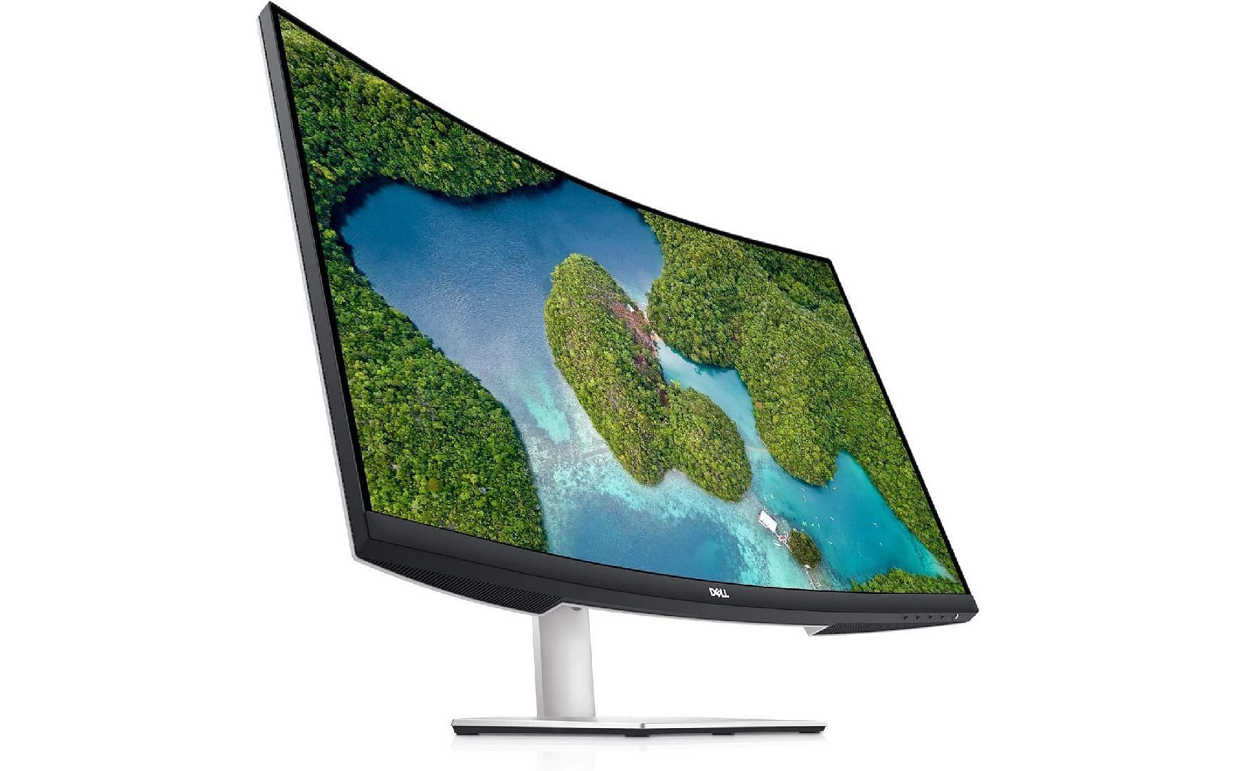 Dell S3221QS 32 Inch Curved 4K Monitor (Image via Dell)