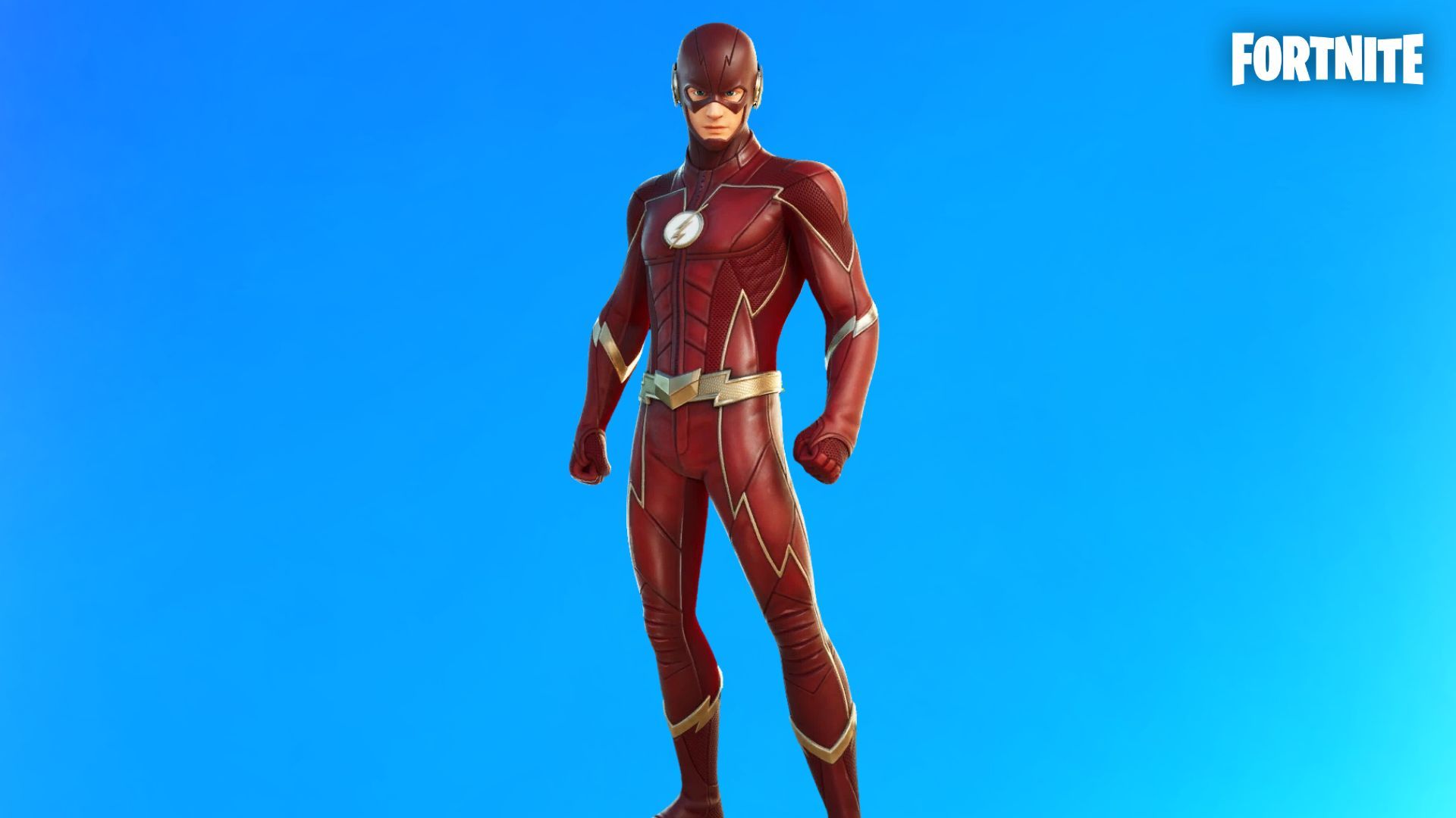 The Flash is inspired by the outfit worn by Barry Allen on The CW&#039;s The Flash (Image via Epic Games)