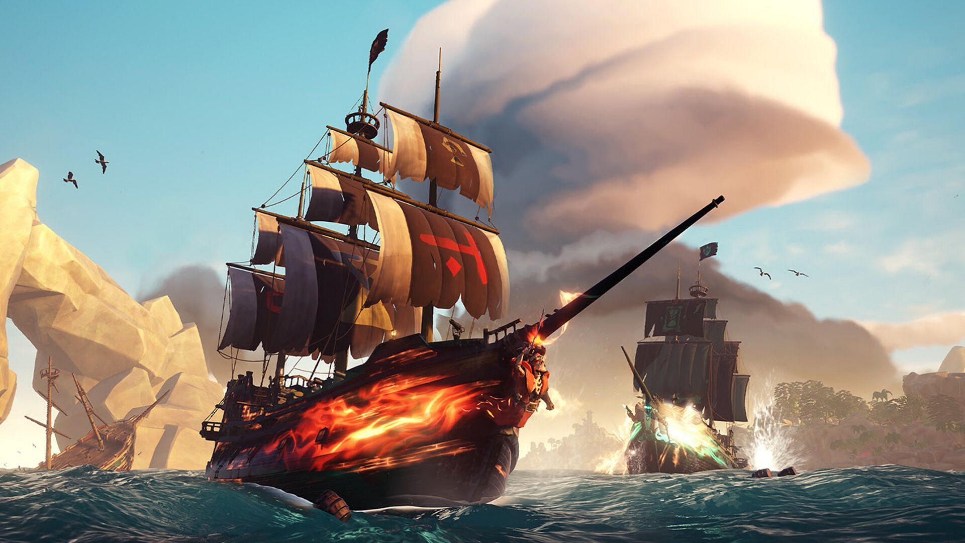 Sea of Thieves ship speed adjustments.