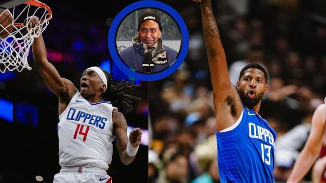 Clippers starter perplexed at Stephen A. Smith's hot take on Paul George: "In what world is PG not a catch a shoot player"