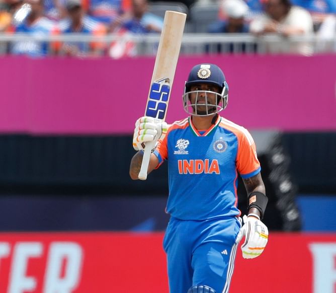 "He showed he's got a different game as well" - Rohit Sharma on Suryakumar Yadav after his composed knock in IND vs USA T20 WC 2024 match
