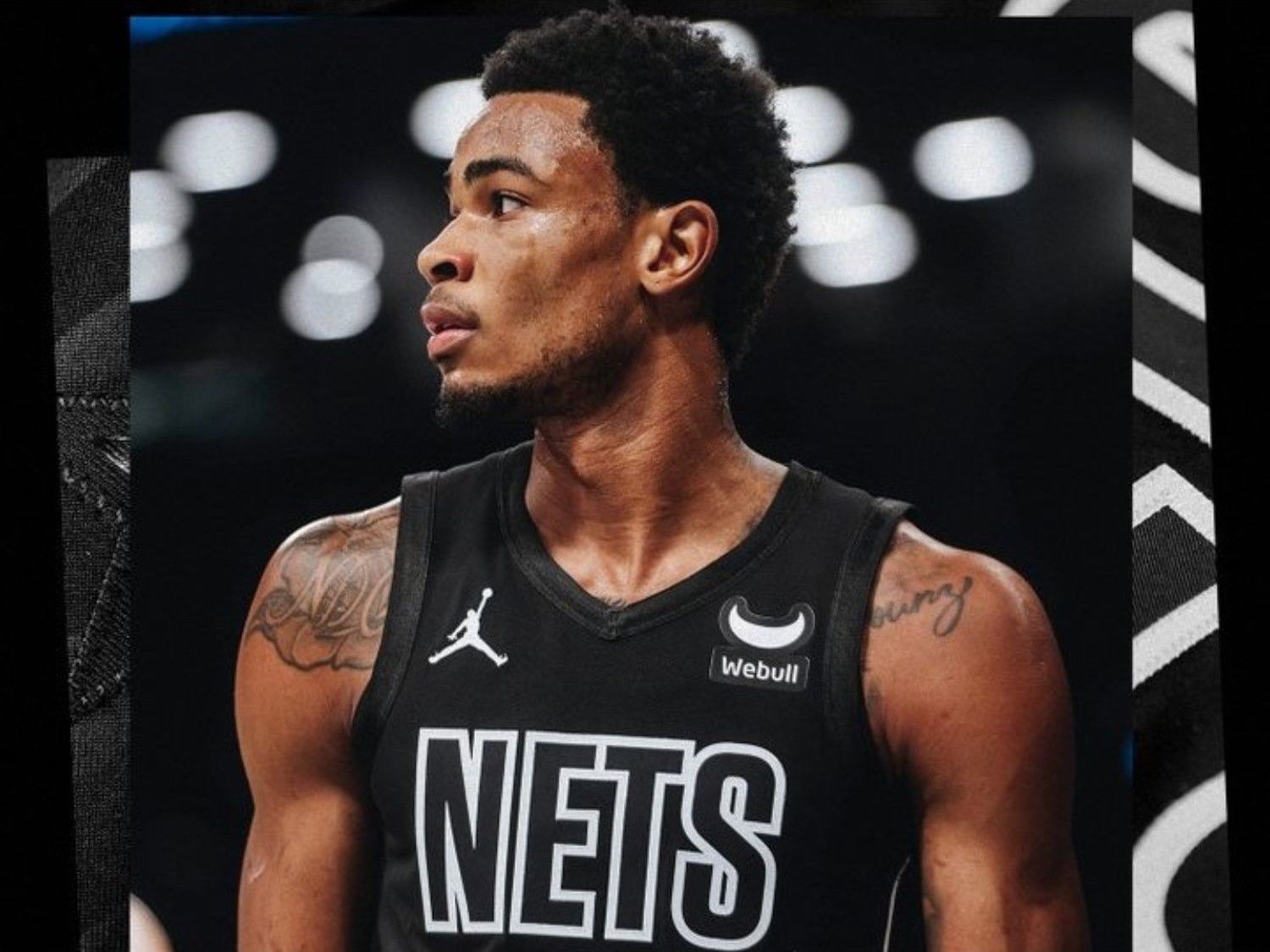 Big man Nic Claxton should be a good addition to the Golden State Warriors. (Photo from Brooklyn Nets X page)