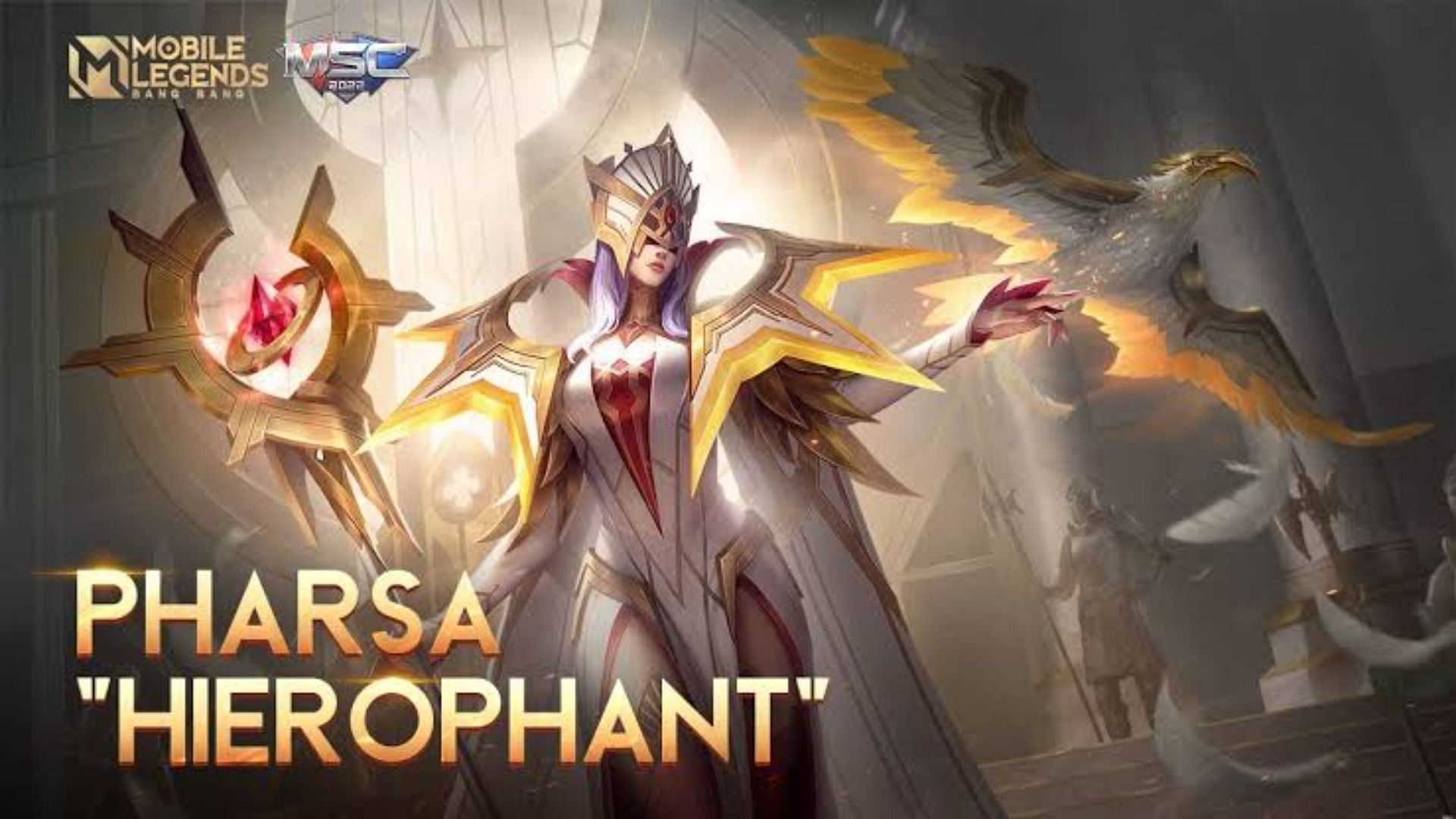 You can get Pharsa Hierophant Skin by opening the MSC Treasure Boxes (Image via Moonton Games)