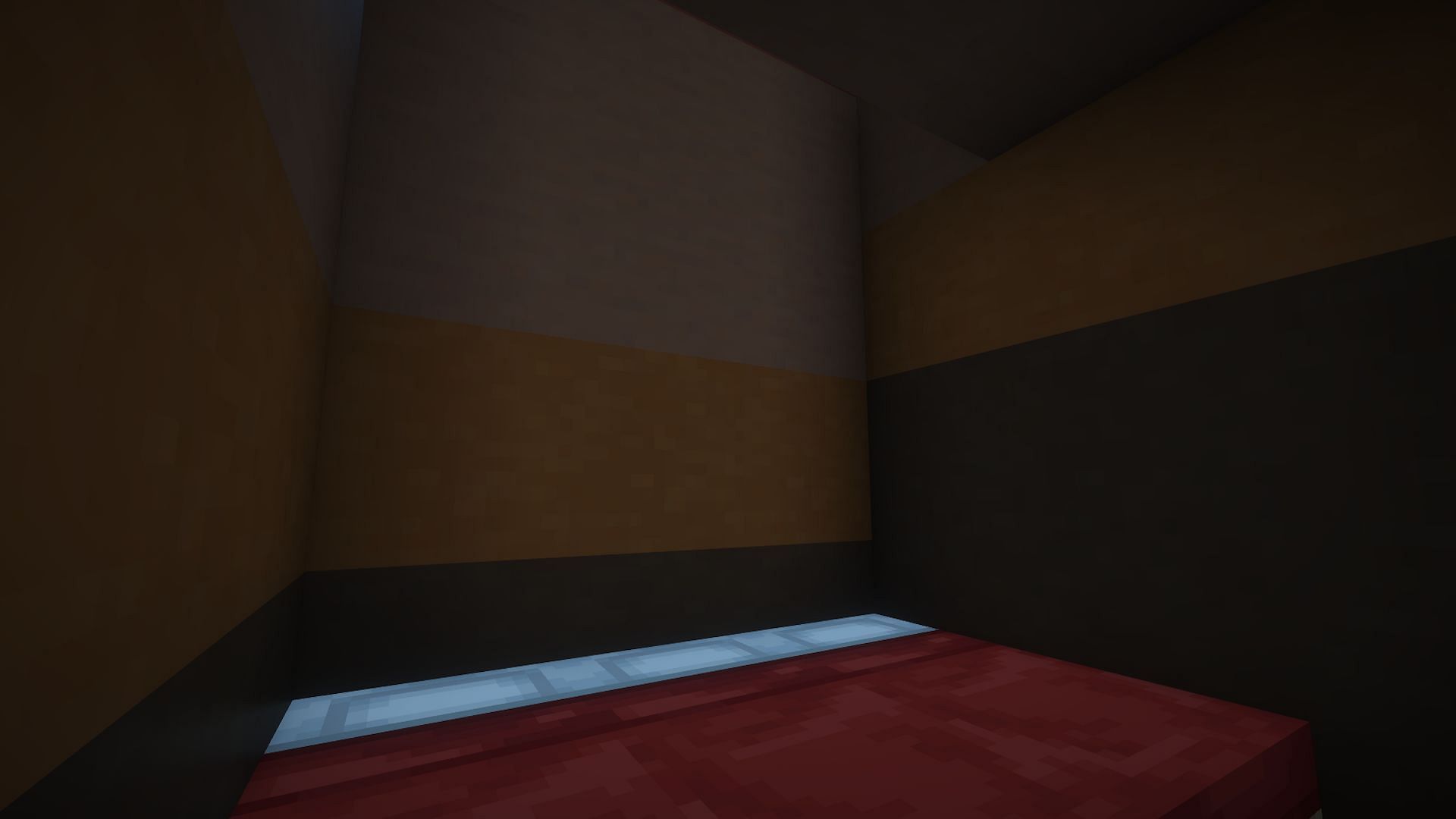 The beds placed with pillows under the sky (Image via Mojang)