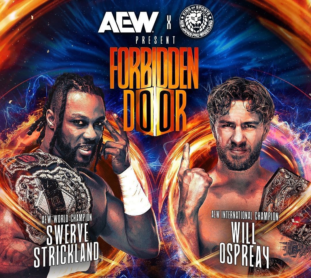 AEW&times;NJPW: Forbidden Door 2024. Image Source: @aew