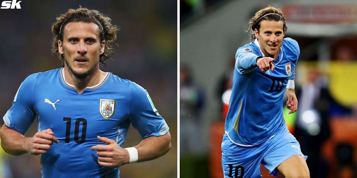 Forlan is showing his prowess in tennis after retiring from football