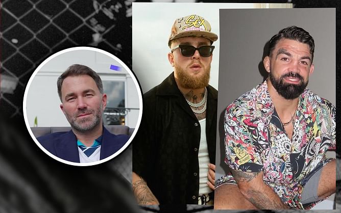 "Stop falling in love" - Eddie Hearn and Ariel Helwani engage in friendly banter over Mike Perry's chances against Jake Paul