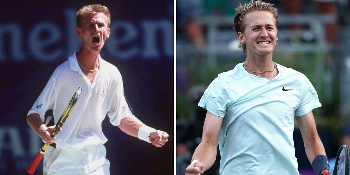 Sebastian Korda and Petr Korda create history (image source: left/Sebastian Korda Instagram, right/GETTY