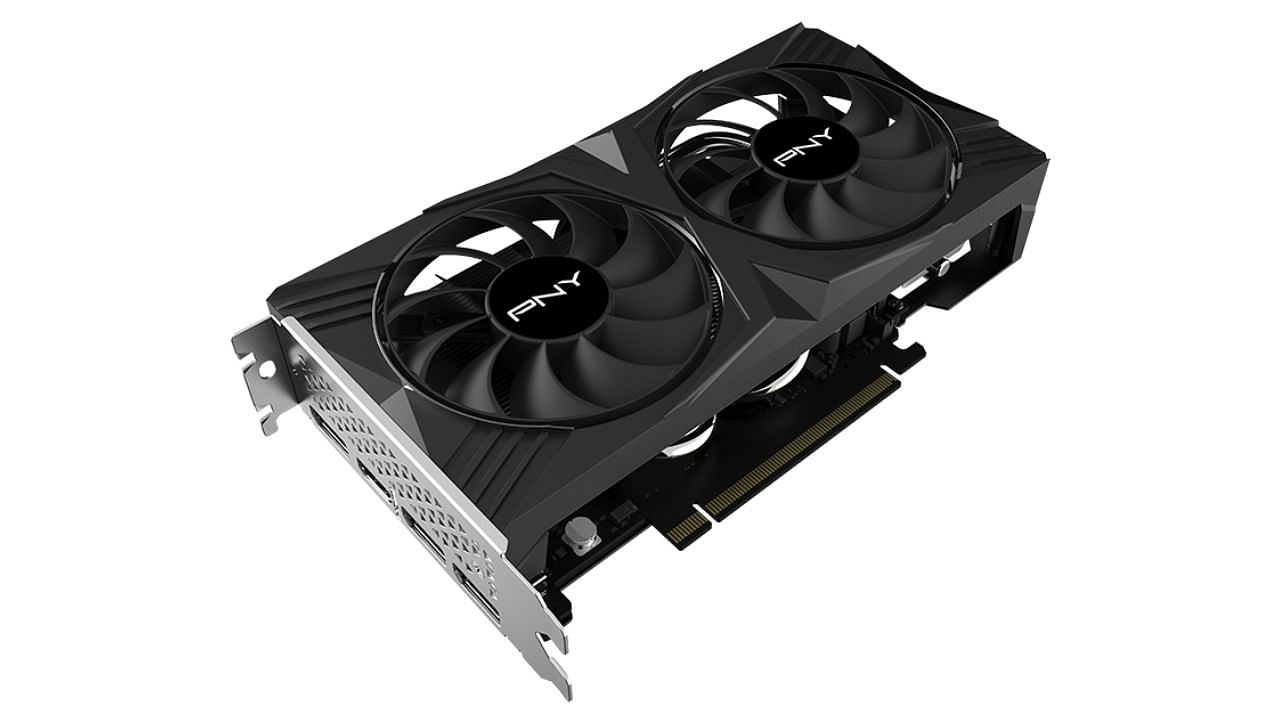 Best GPUs under $500: The Nvidia GeForce RTX 4060 comes with 8GB VRAM (Image via PNY)