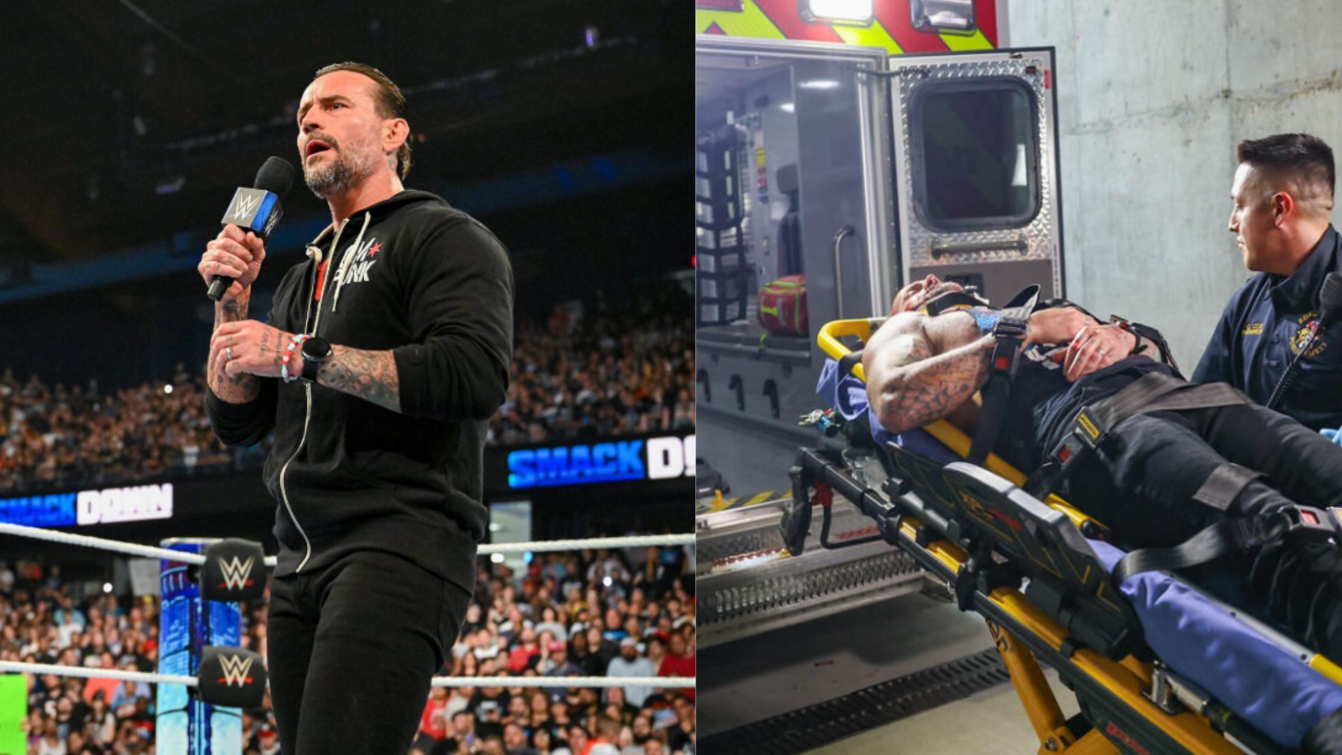CM Punk sustained a major attack on WWE Smackdown recently [Image Credits: WWE