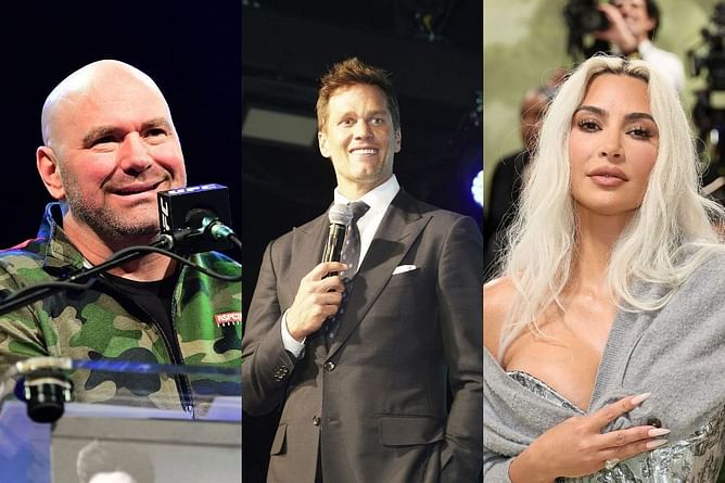 Dana White reveals why Tom Brady roast crowd "booed the s**t out of" Kim Kardashian
