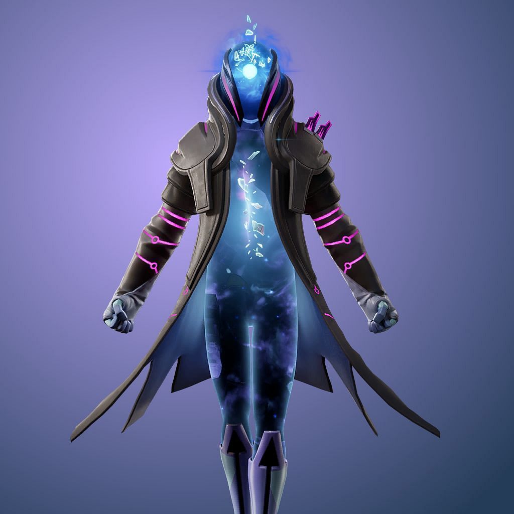 The enigmatic look makes Infinity one of the best Fortnite Chapter 1 skins (Image via Epic Games)