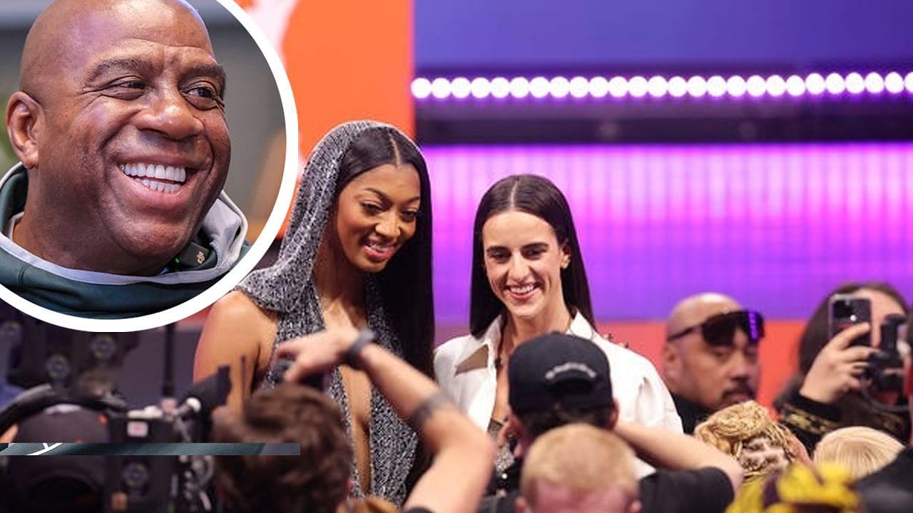 Magic Johnson weighs in on Caitlin Clark-Angel Reese rivalry, likening it to rivalry with Larry Bird