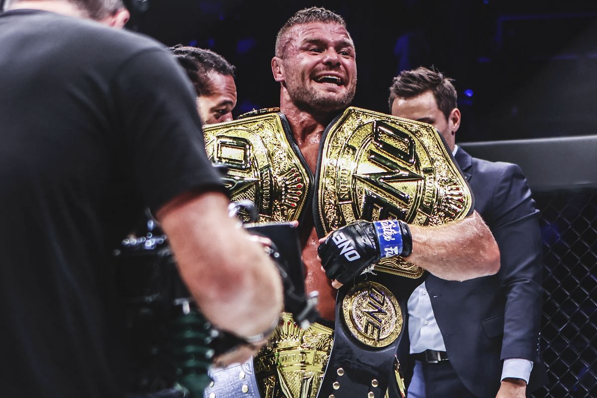 Three-division MMA world champion Anatoly Malykhin.