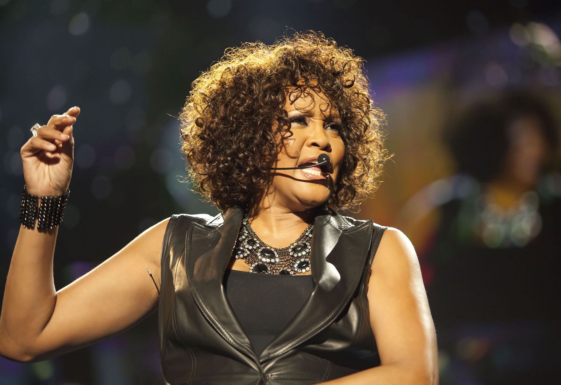 Whitney Houston In Concert (Photo by Jakubaszek/Getty Images)