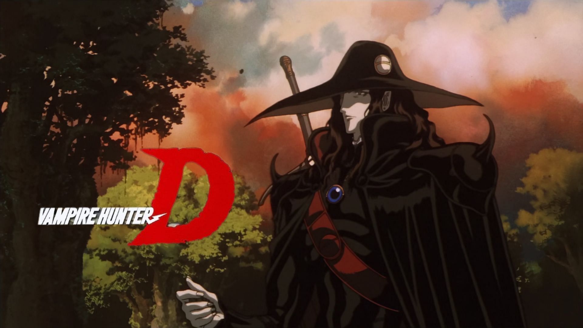 Vampire Hunter D is set in a post-apocalyptic vampire-based world (Image via Prime Video)