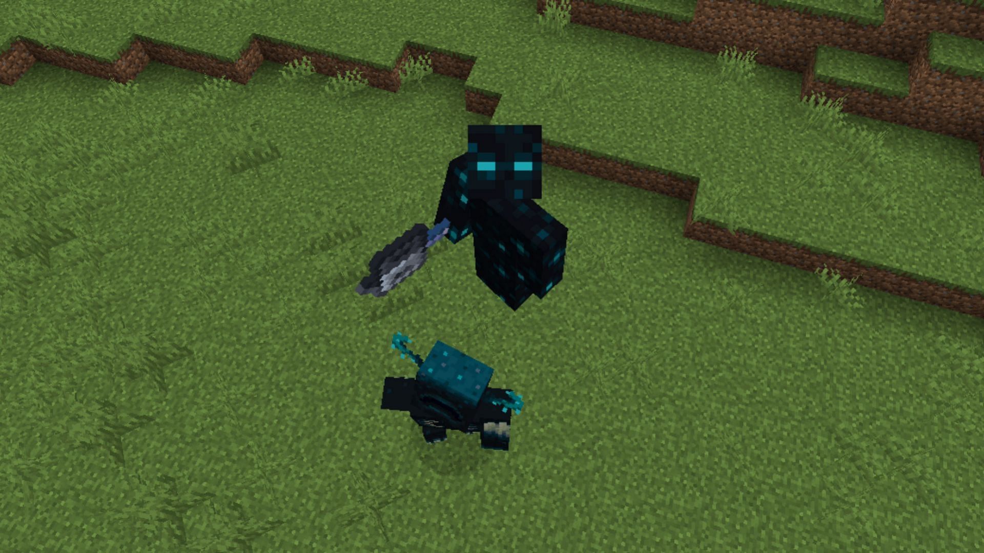 Players can perform a smash attack with mace by falling onto an enemy (Image via Mojang Studios)