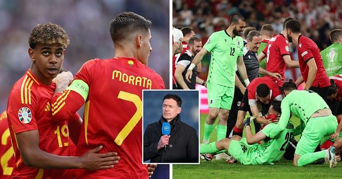 "They are not bothered about possession” - Chris Sutton predicts who will win Spain vs Georgia clash in Euro 2024 Round of 16