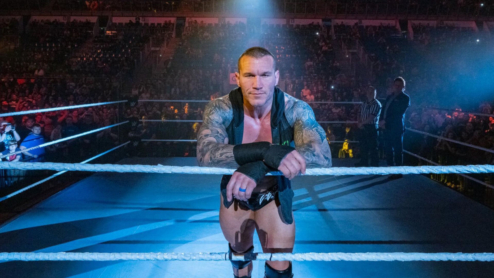 Randy Orton was out of WWE for over a year due to surgery. [Image source: WWE.com]