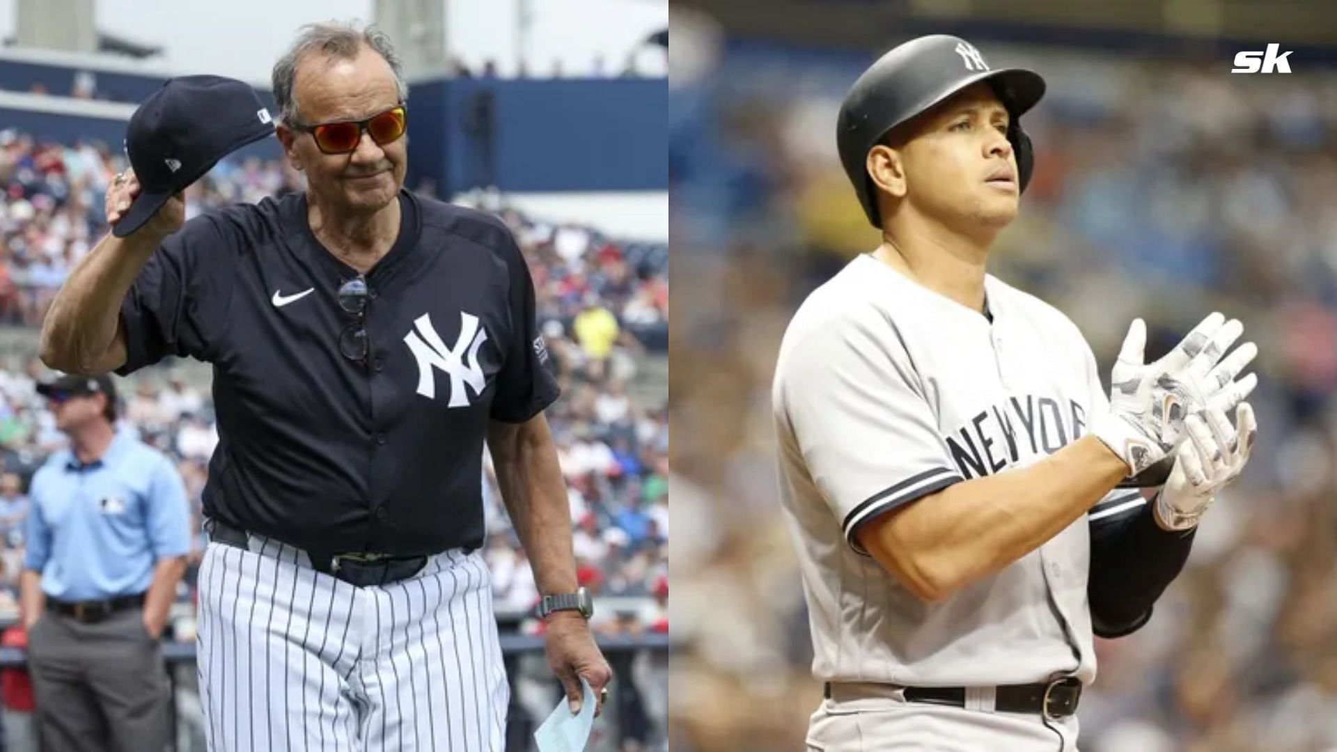 Former New York Yankees Manager Joe Torre &amp; Alex Rodrigeuz 