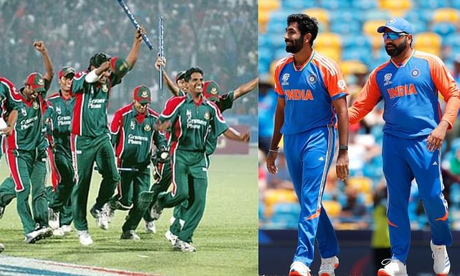 IND vs BAN : बांग्लादेश ने भारत को याद दिलाया 20 साल पुराना इतिहास, 2004 के वनडे मैच का शेयर किया वीडियो