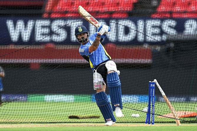 What is Virat Kohli's record against South Africa in the T20 World Cup?