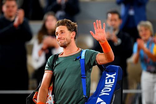 Ruud at the 2024 French Open - Day 13