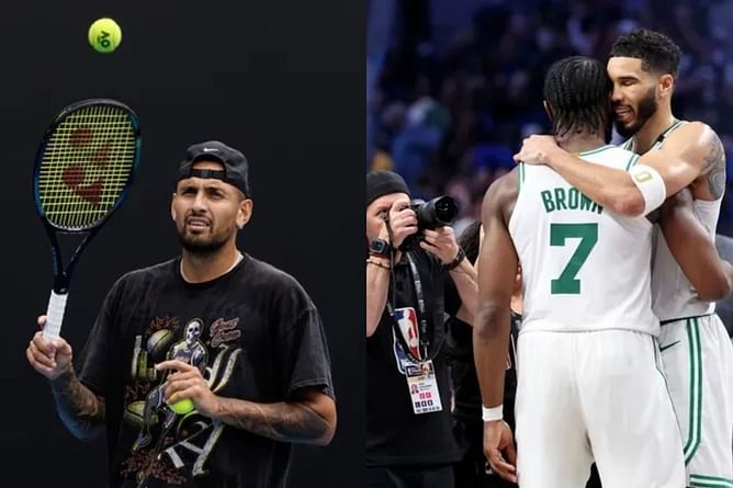 With Jayson Tatum's Celtics on cusp of history, Nick Kyrgios worries 26YO gets lost in Jaylen Brown's potential MVP shine