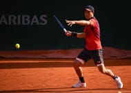 Nishikori at the 2024 French Open - Day 5