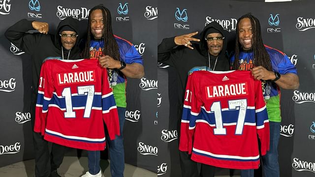 Snoop Dog rocks Georges Laraque