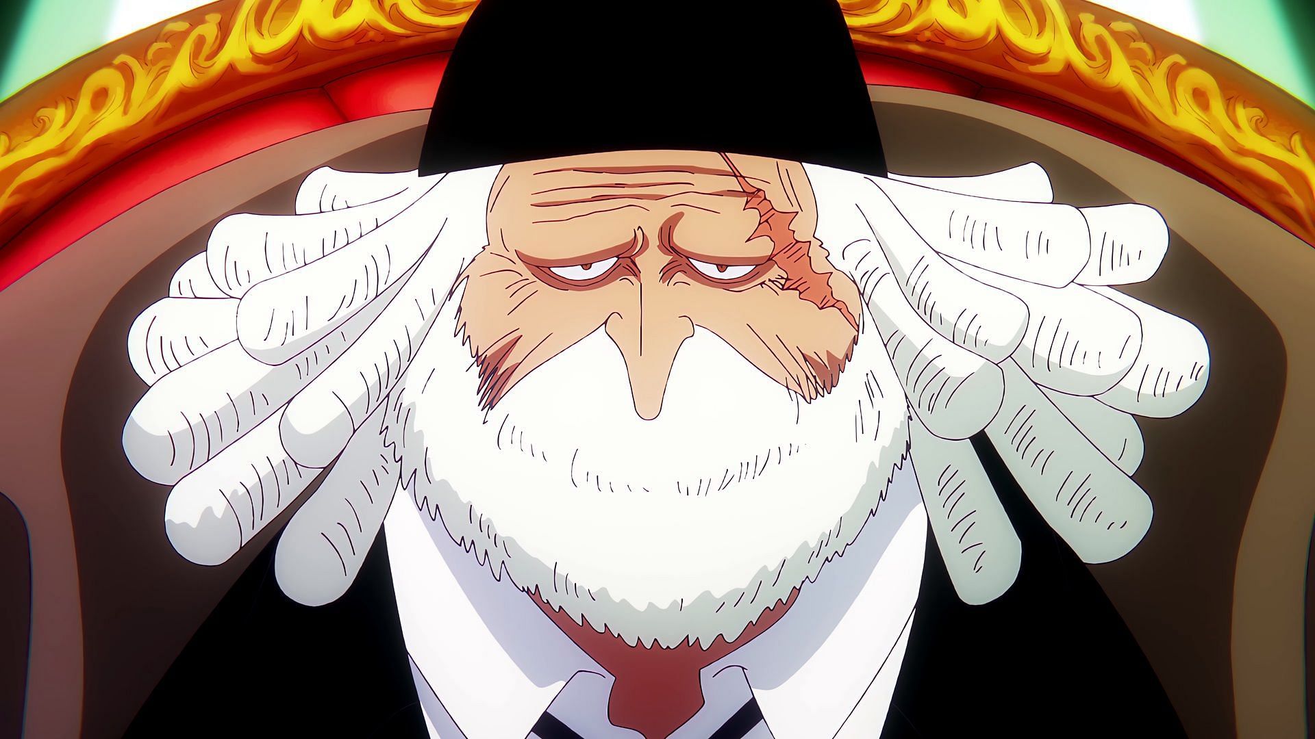 Saint Jaygarcia Saturn, one of the Five Elders (Image via Toei Animation)