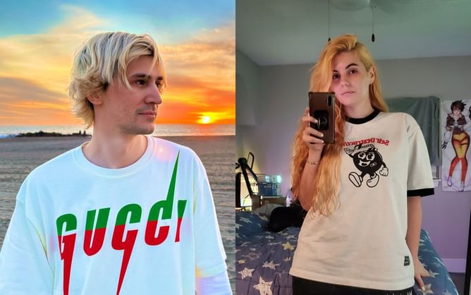 xQc discloses he got into an accident while biking with AikoBliss, claims Twitch streamer "almost killed" him