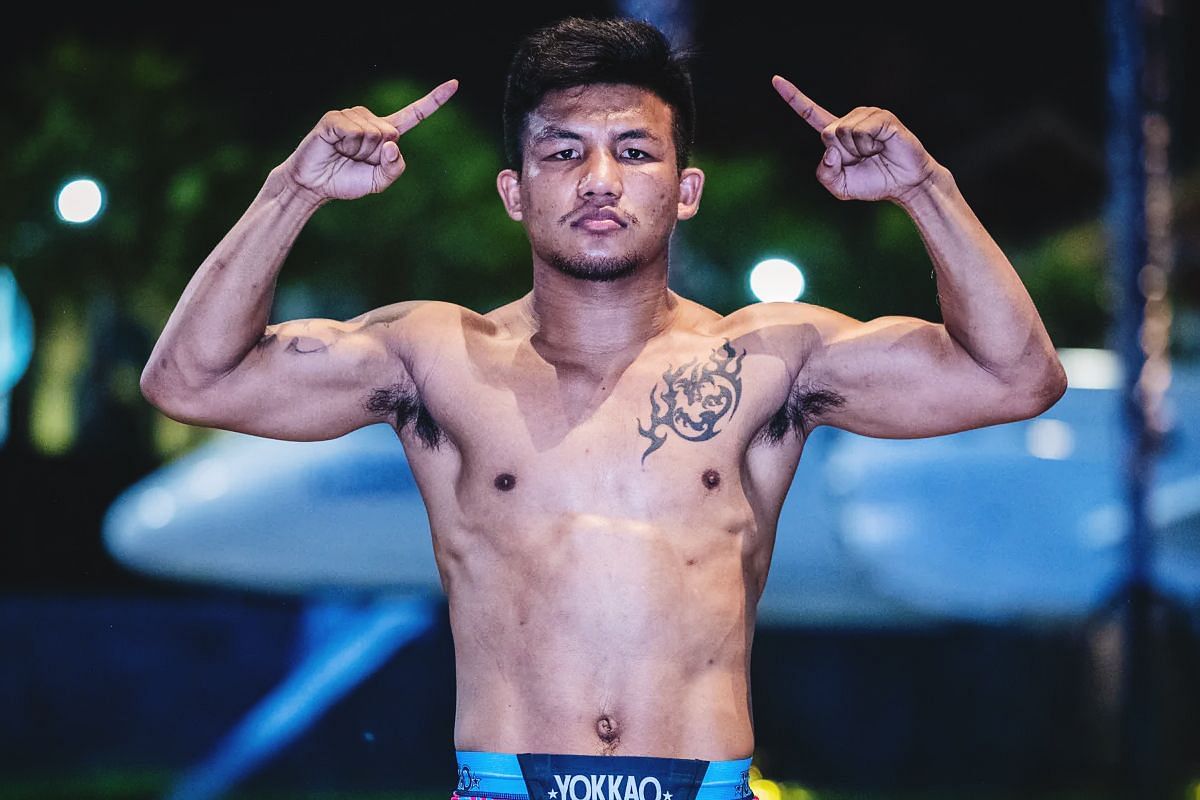 Rodtang is grateful for how much Muay Thai has given him and his family. [Photo via: ONE Championship]