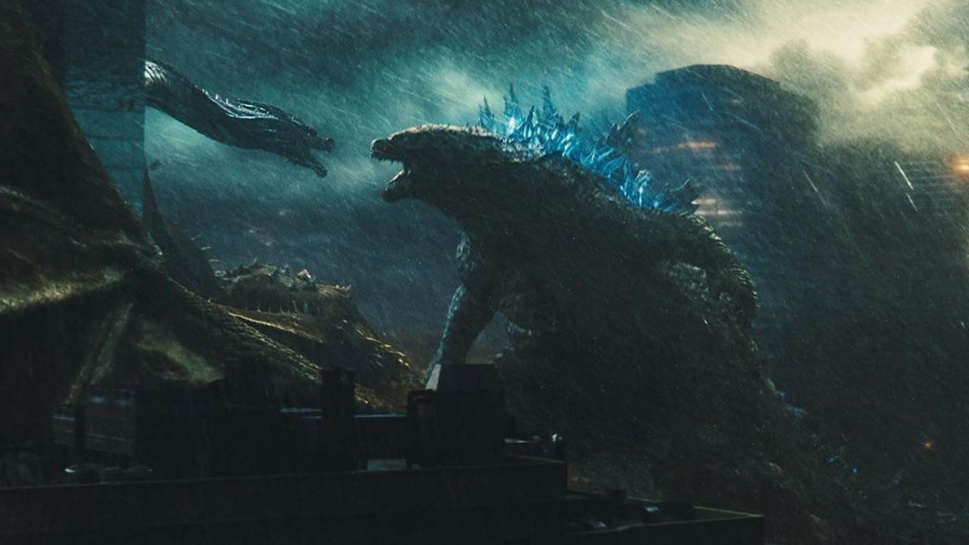 A still of the monster from one of his movies (Image via Instagram/@Godzillamovie)