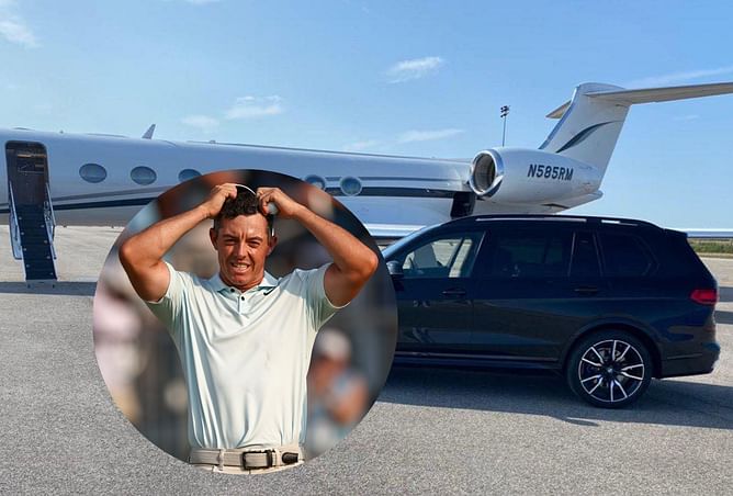 Rory McIlroy’s private jet spotted leaving Pinehurst moments after his heartbreaking loss at US Open 2024