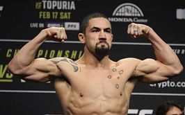 Robert Whittaker underwent "emergency surgery" 24 hours before he left Australia to headline UFC Saudi Arabia, says manager