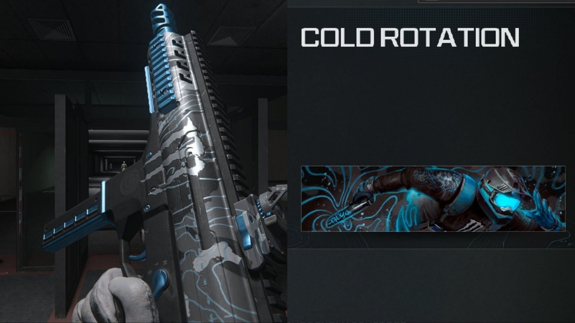 Free rewards: Frosted Fury blueprint and Cold Rotation Calling Card (Image via Activision)