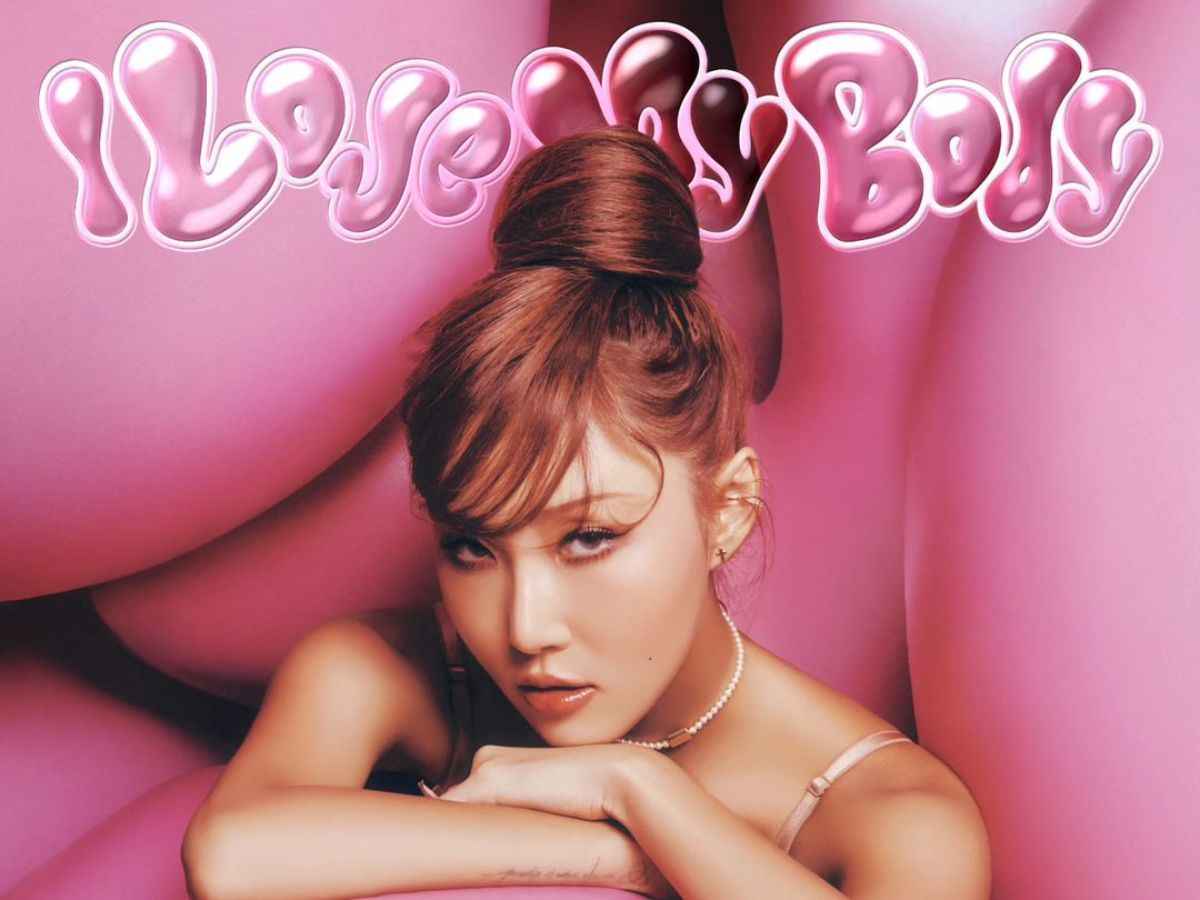 Cover for I Love My Body by Hwasa (Image via Instagram/ _Mariahwasa)