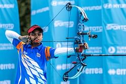 Archery World Cup Stage 3: Indian women's compound team clinches gold medal