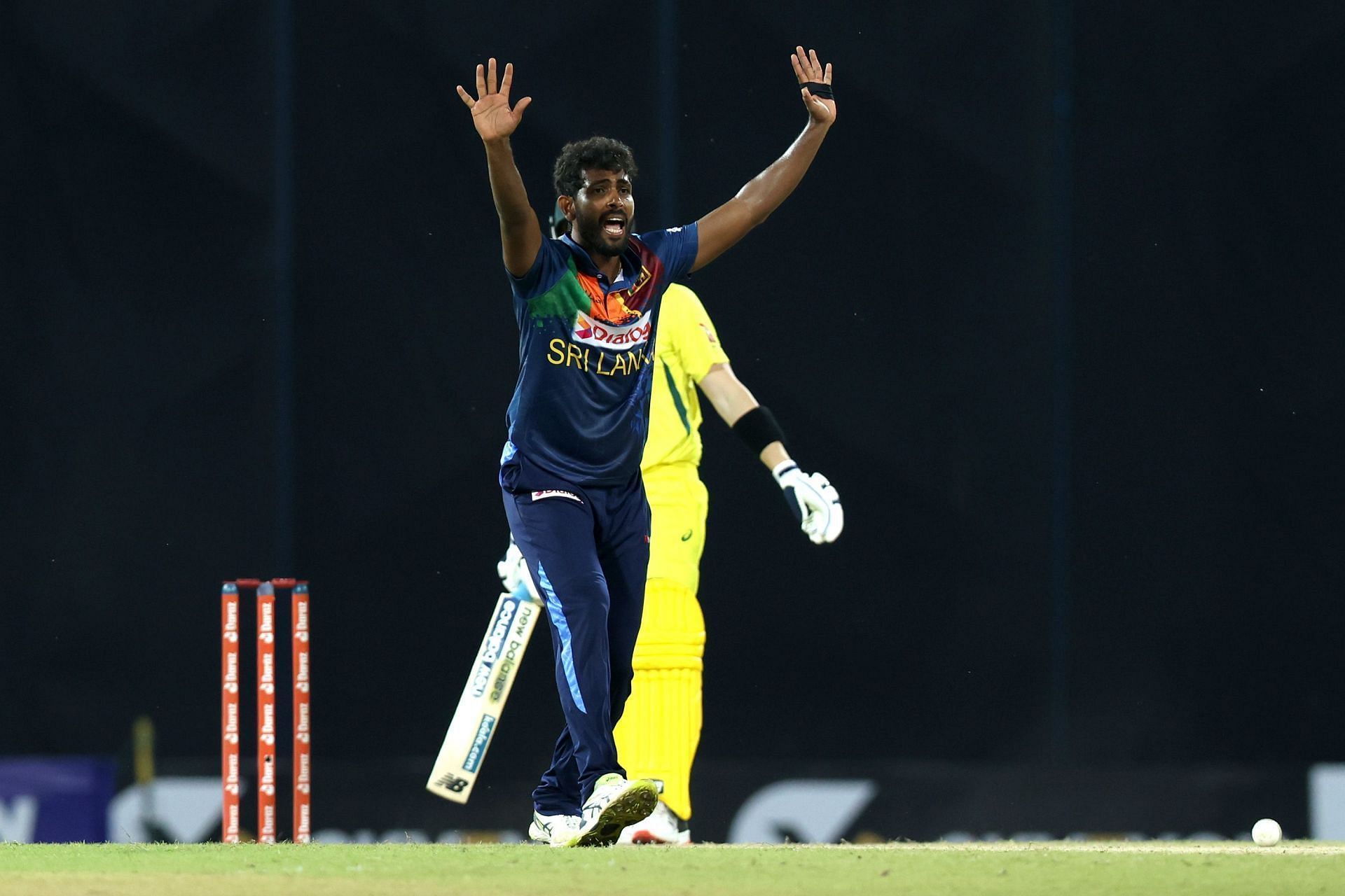 Nuwan Thushara. (Image Credits: Getty)