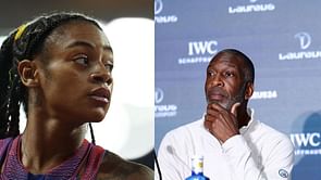 "Unbelievable" - Michael Johnson reacts to Sha'carri Richardson winning her heat despite a wobbly start at U.S. Olympic Track & Field Trials