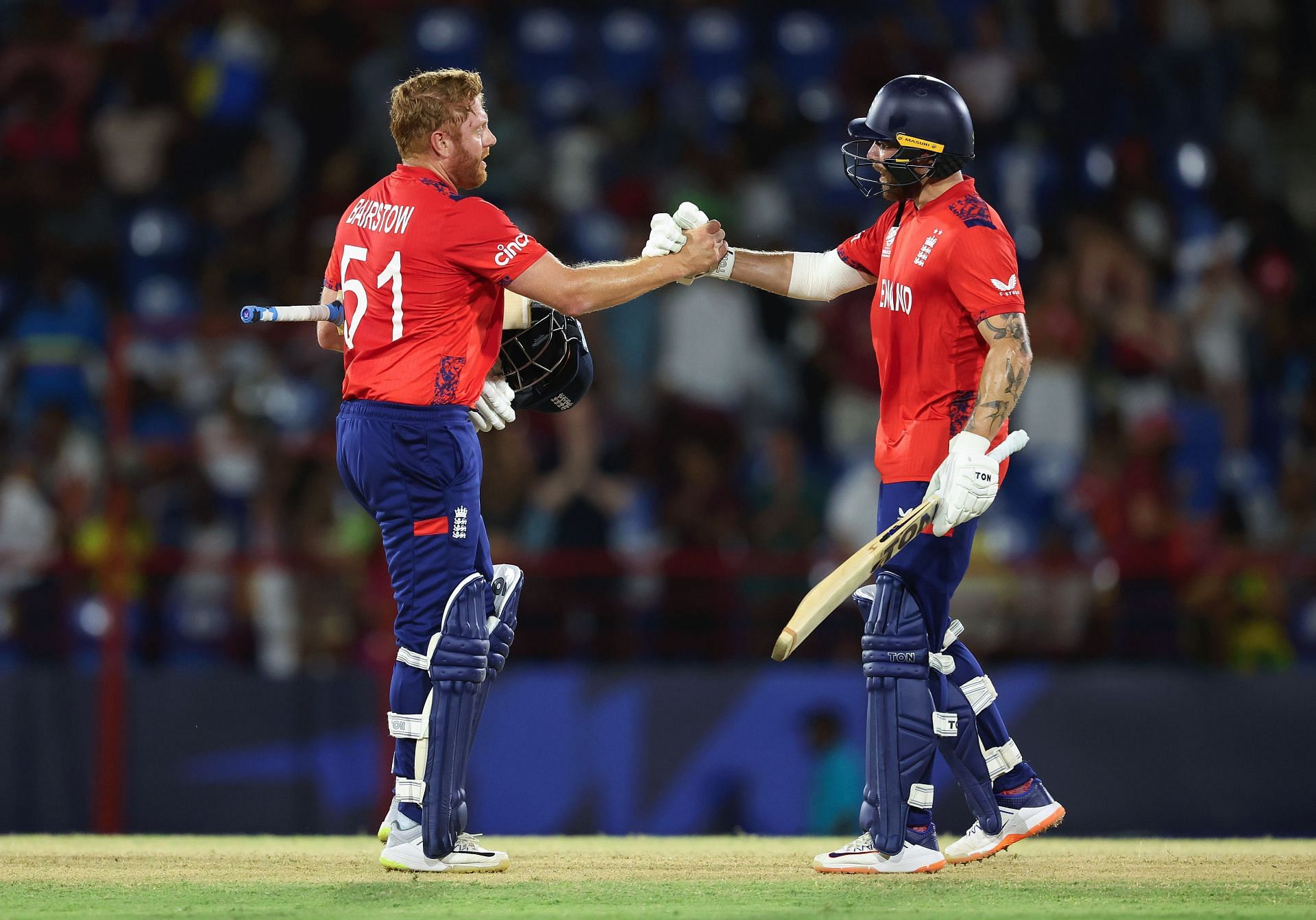 Jonny Bairstow and Phil Salt. (Image Credits: Getty)